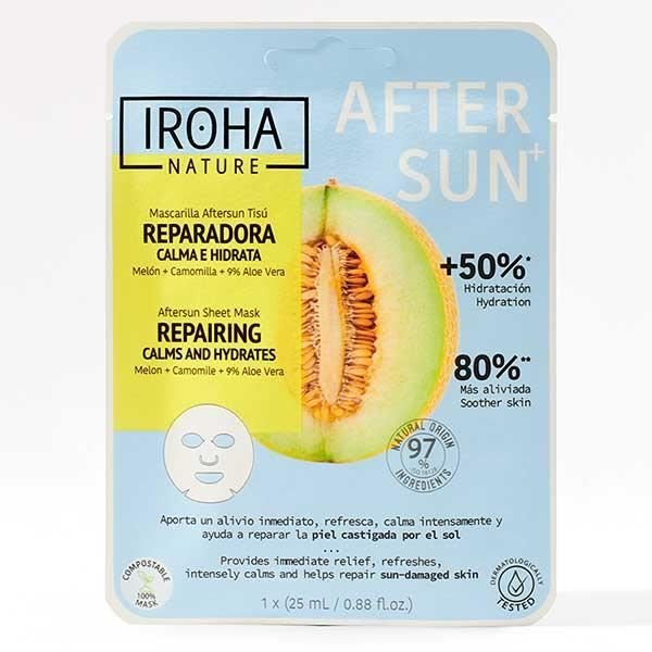 

Iroha Nature Regenerating After-Sun Mask - Melon