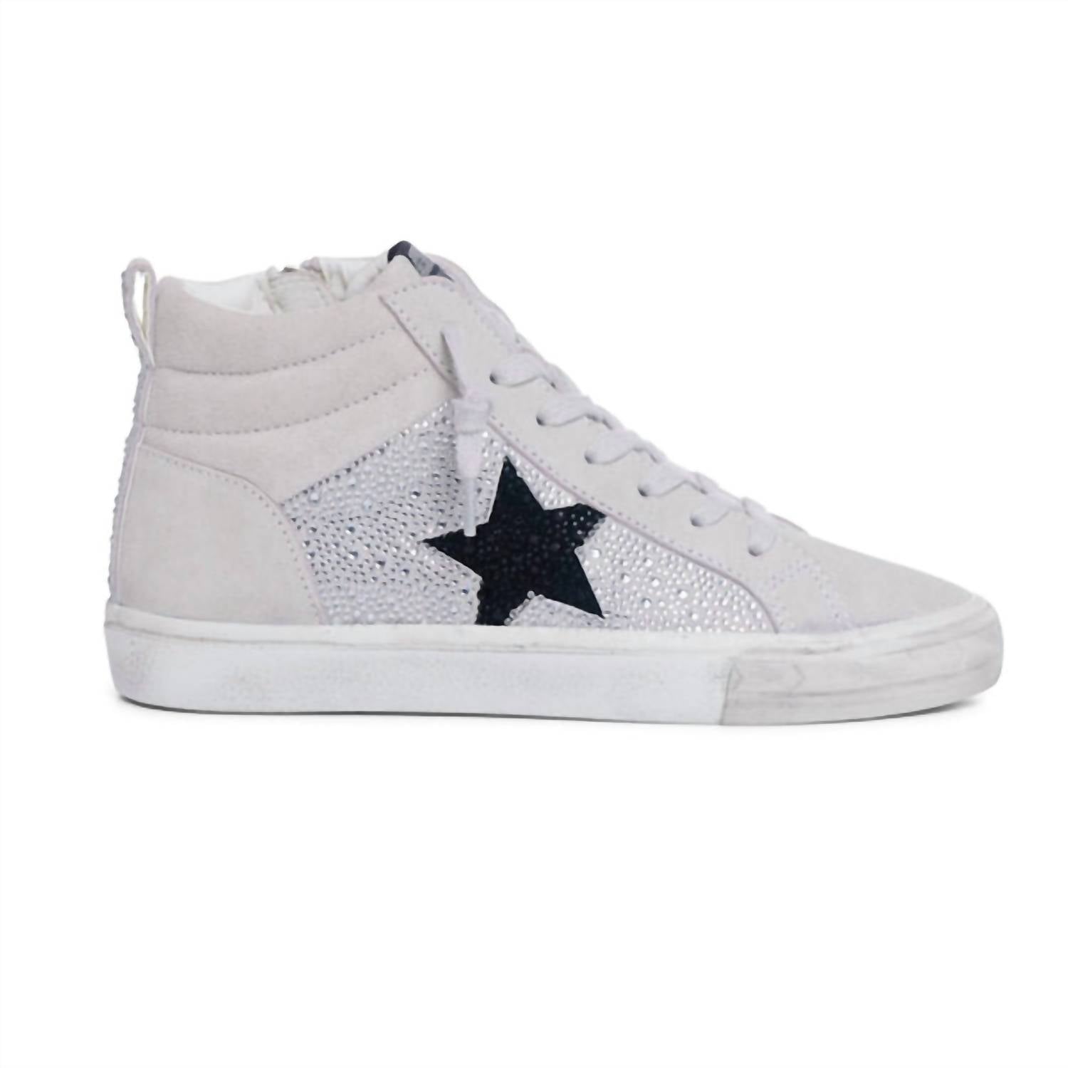 Женские кроссовки Dyno High Top с разноцветными блестками Vintage Havana, мультиколор — фото 2