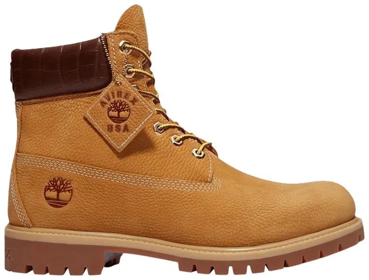 

Водонепроницаемые ботинки Avirex x Timberland 6 Inch Premium, коричневый