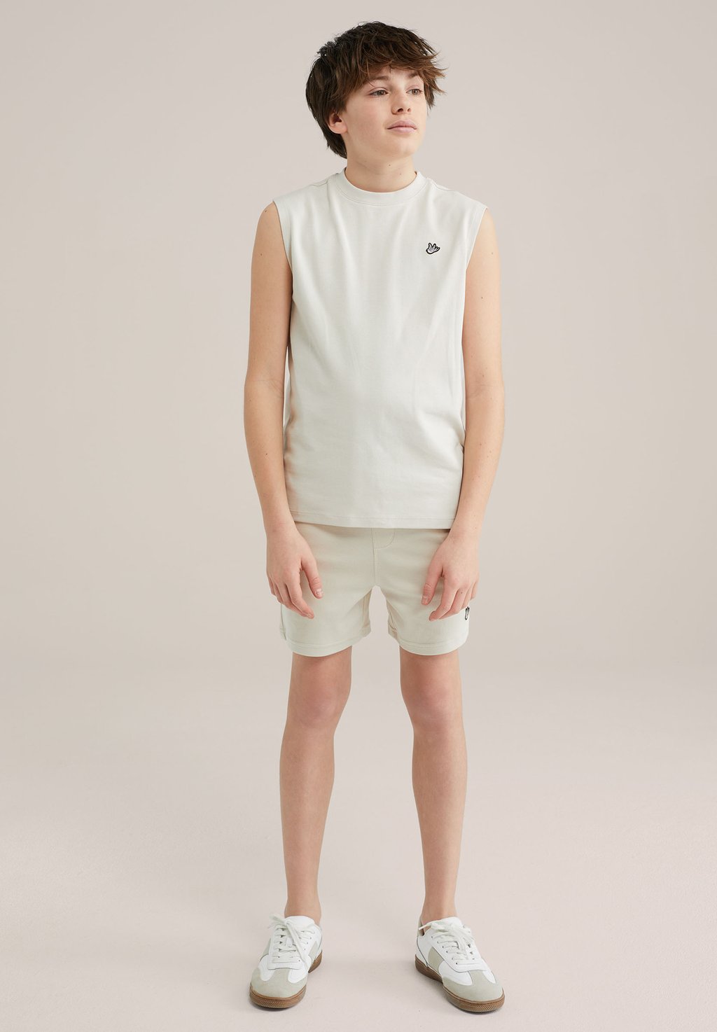 

Майка WE Fashion, бежевый