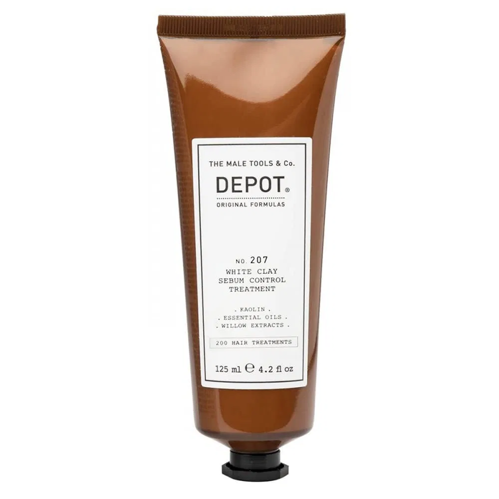 Крем для лица Depot — Средство 207 White Clay Sebum Control Treatment, 125 мл