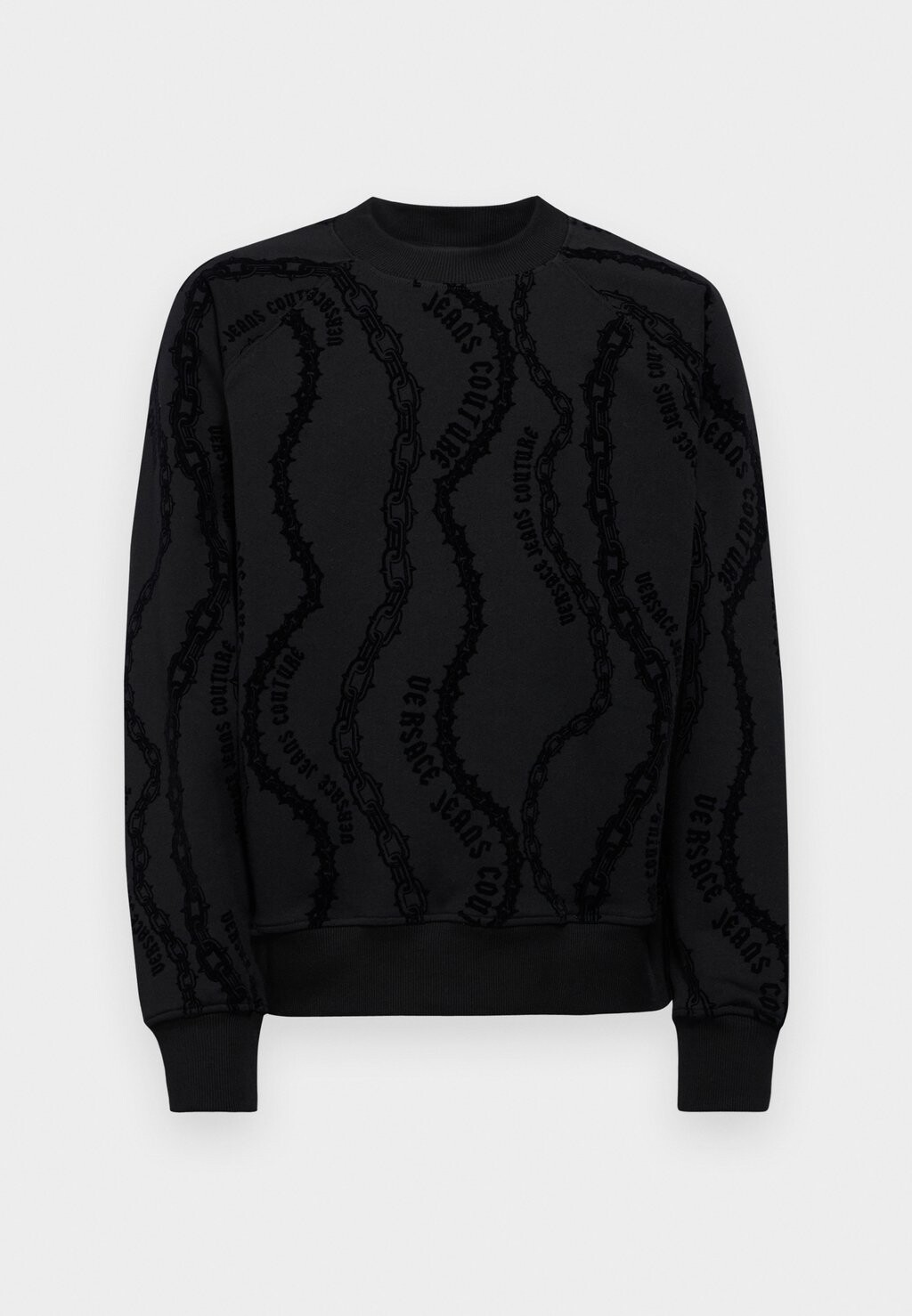 

Спортивный свитер ALLOVER Versace, черный