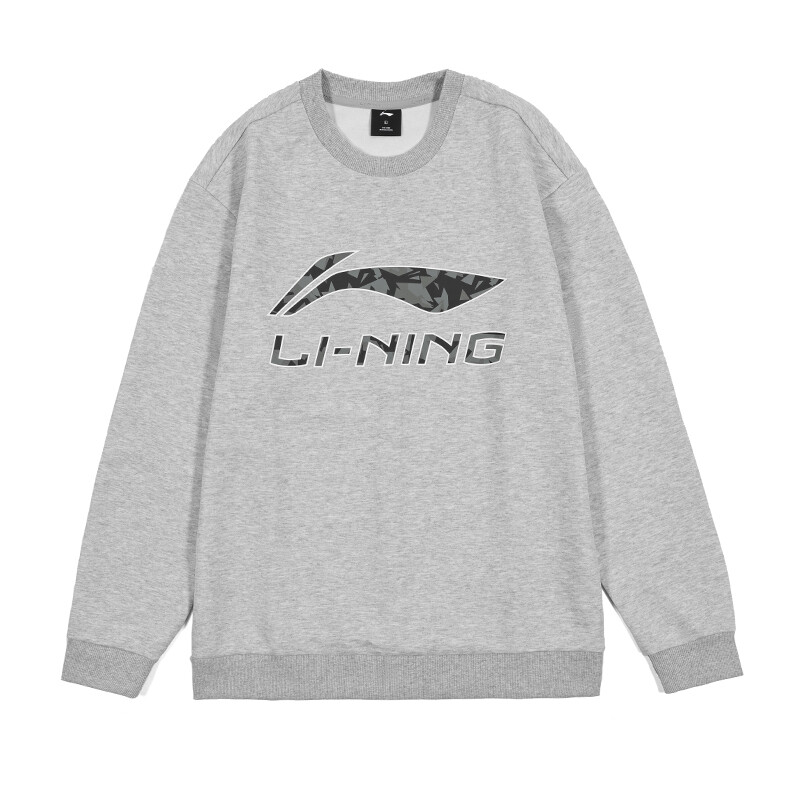 

Li Ning ПОДКЛАДКА Мужская толстовка, Светло-серый