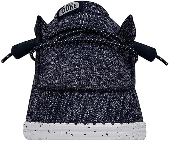 Мужские слипоны Hey Dude Wally Sport Knit Heydude, синий — фото 4