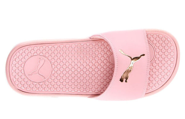 Тапочки cool cat sport slides 'bridal rose gold' Puma, розовый — фото 4