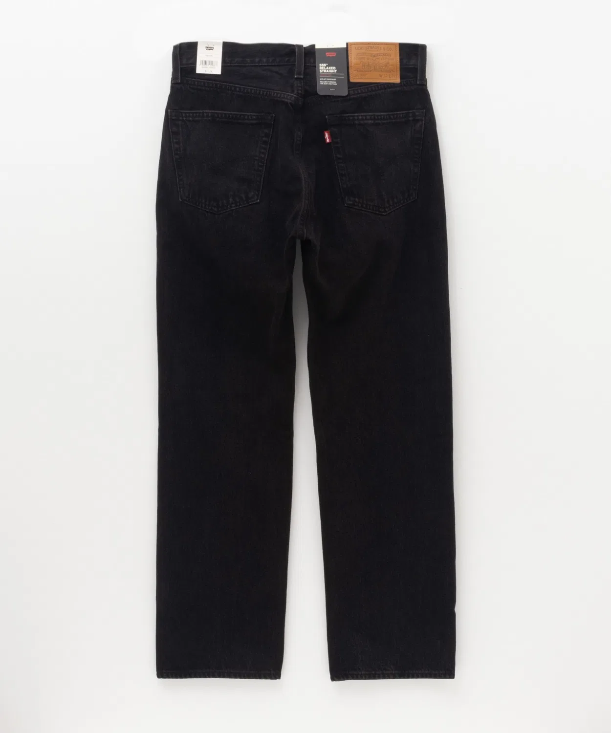 Джинсы прямого кроя Levi's 555 Relaxed Straight черные