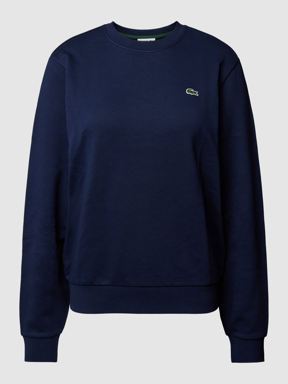 

Толстовка с вышитым логотипом Lacoste Sport, темно-синий