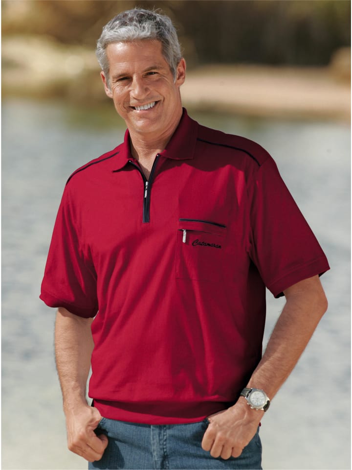 

Рубашка поло с короткими рукавами красного цвета WITT WEIDEN