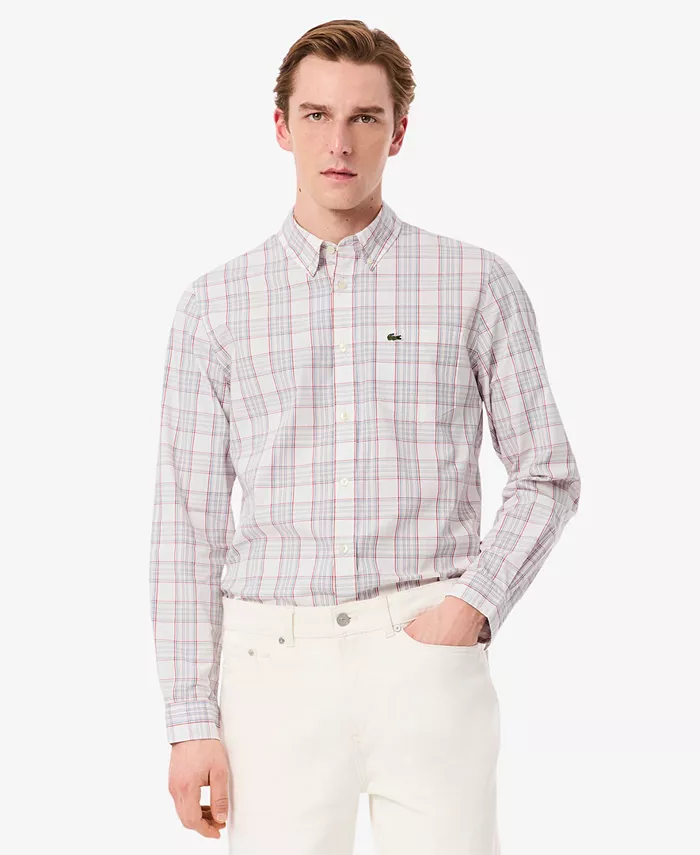 

Длинный рукав повседневный Lacoste, красный