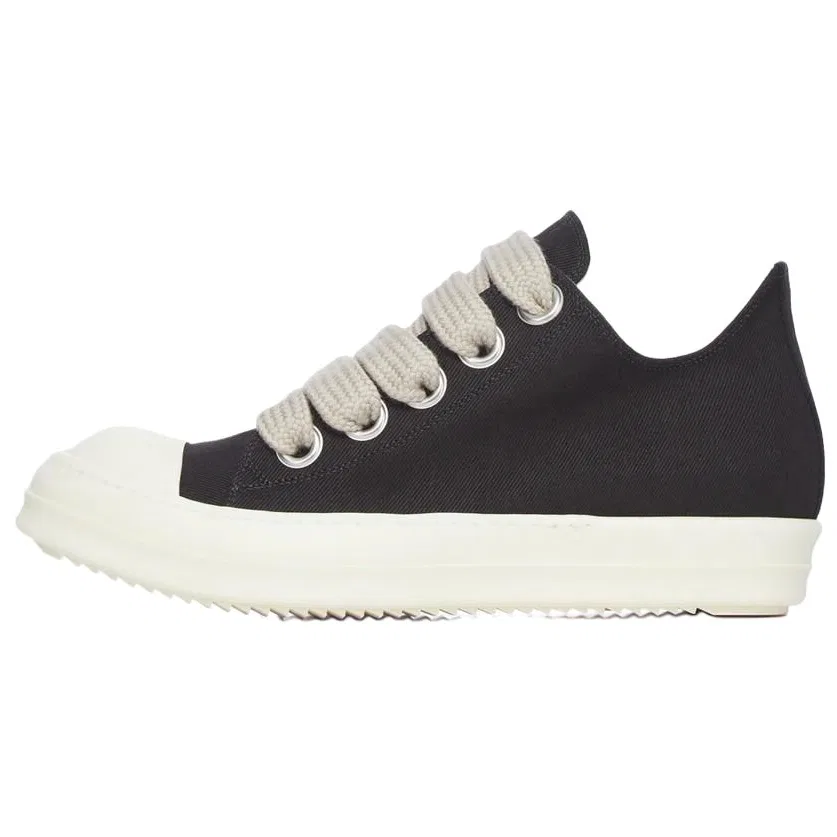 Кеды JUMBOLACE Low top Rick Owens DRKSHDW Black