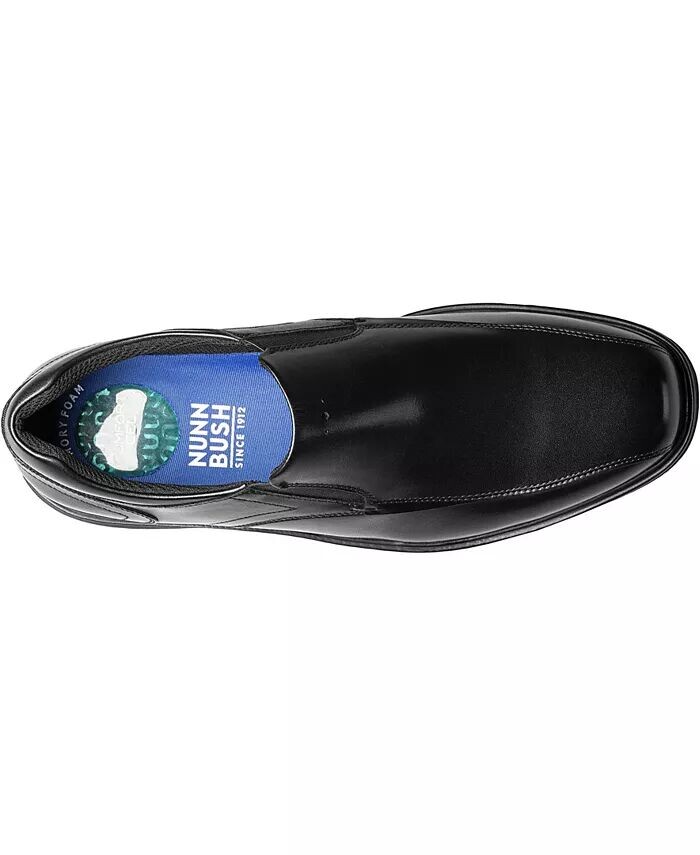 Мужские мокасины Kore Pro Bicycle Toe Slip-On с технологией Comfort Nunn Bush, черный — фото 4