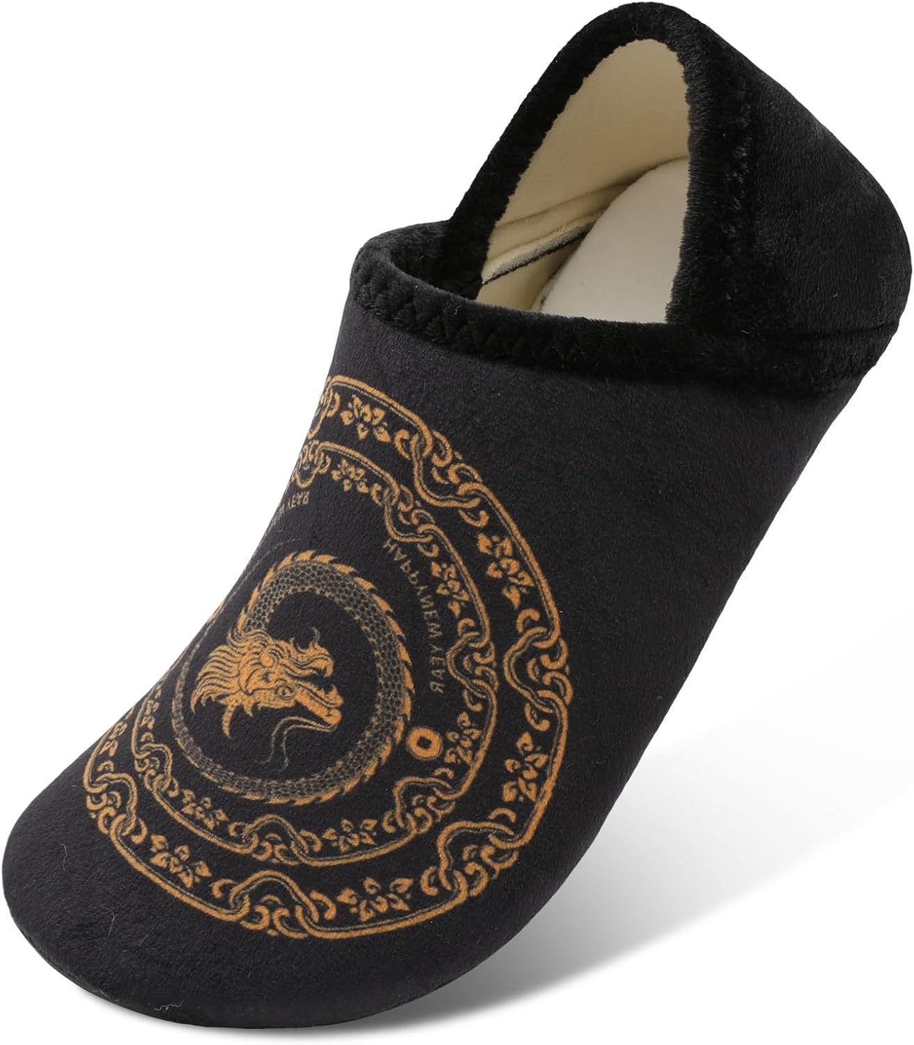 

Унисекс тапочки Scurtain для взрослых с резиновой подошвой, черный