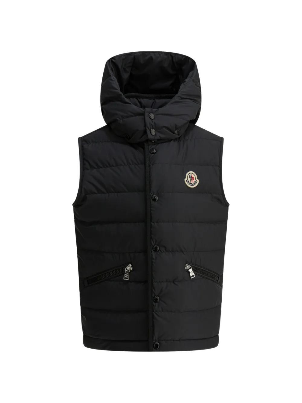 Жилет с капюшоном Canan Moncler Enfant, черный