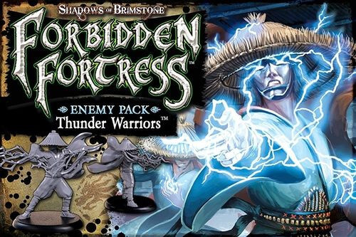 

Настольная игра Flying Frog Productions Shadows of Brimstone: Forbidden Fortress - Thunder Warriors Enemy Pack