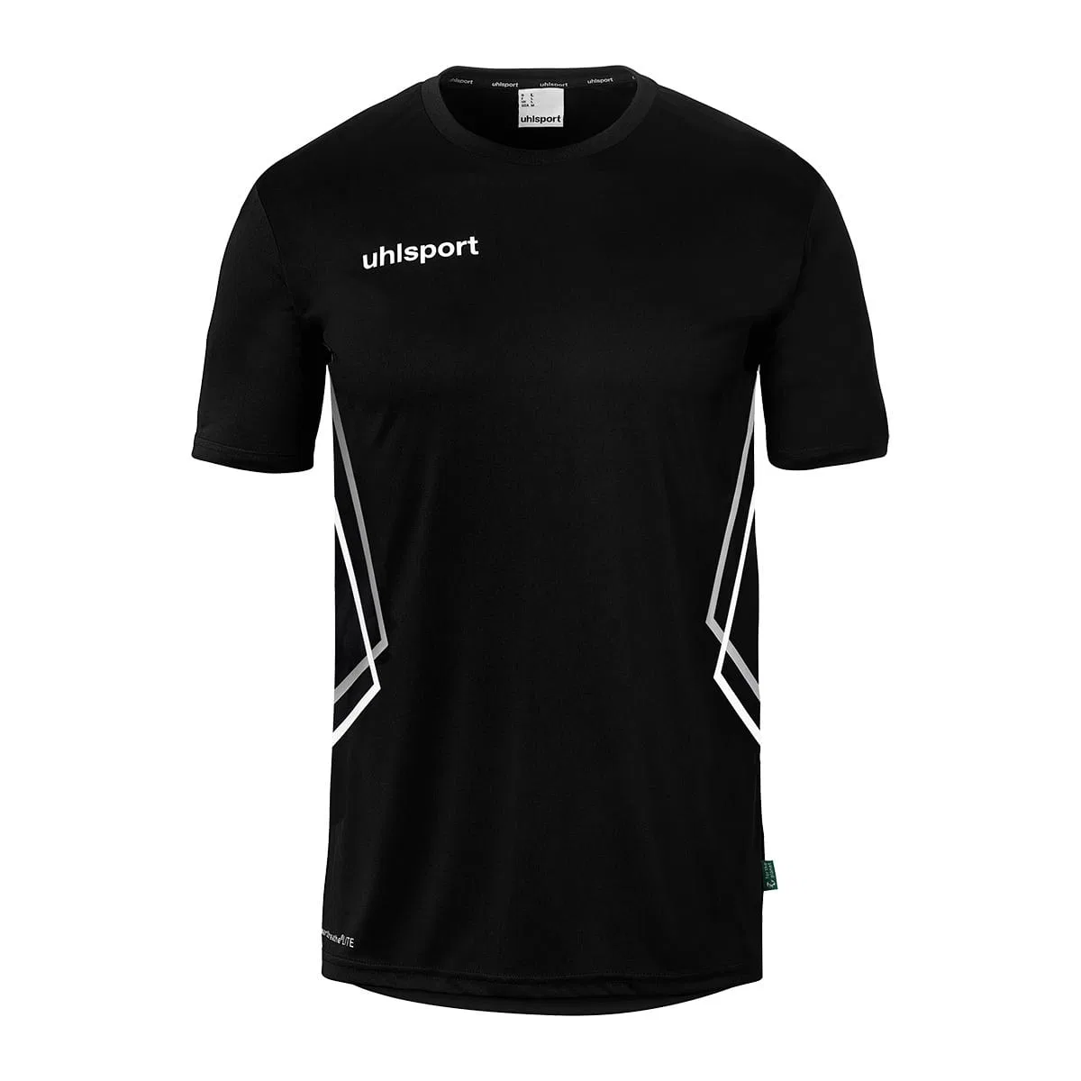 Футболка тренировочная Uhlsport, черный/белый/серый