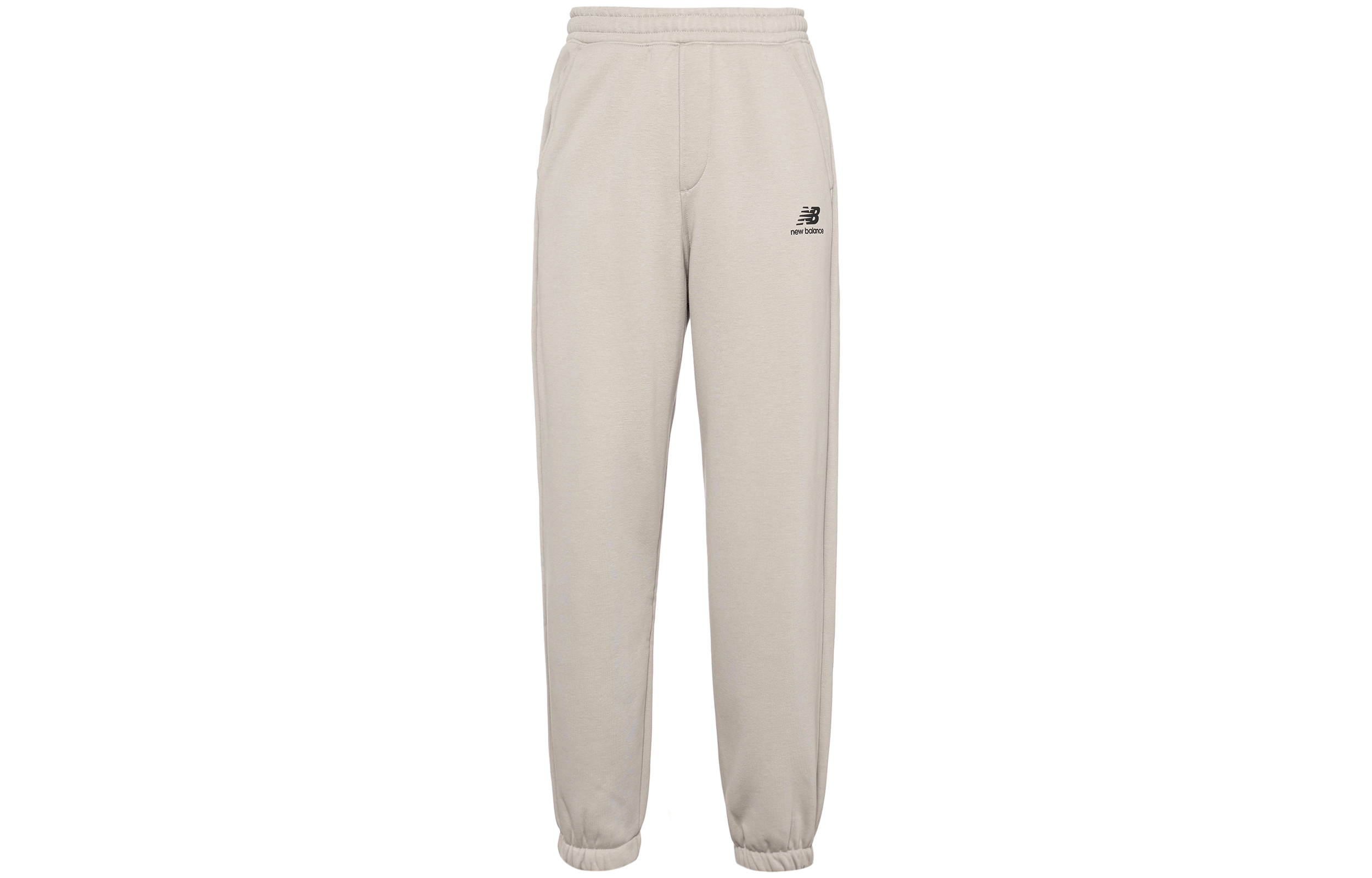 

Трикотажные спортивные брюки мужские цвета экрю New Balance, Ecru