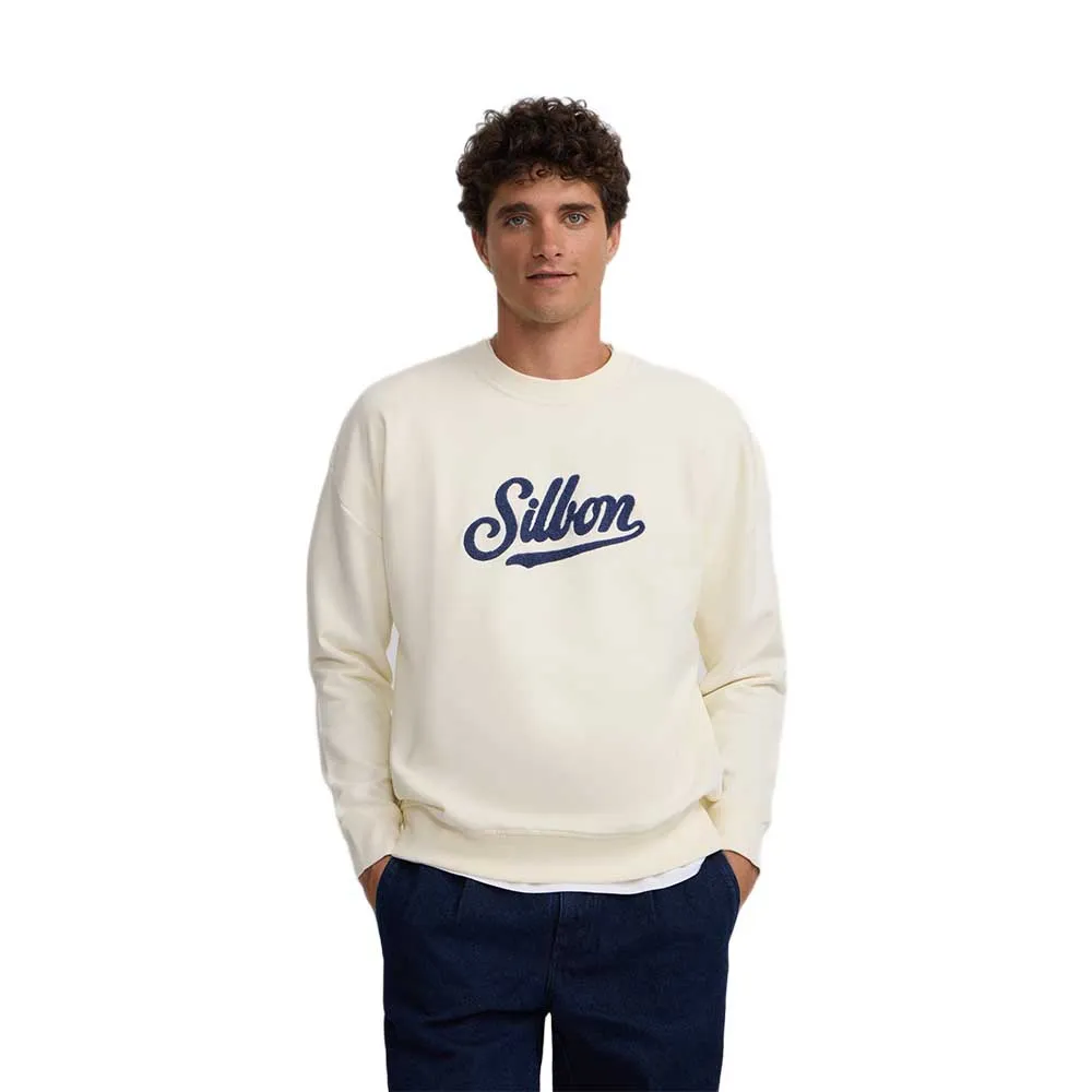 

Толстовка Silbon Relaxed Fit, бежевый