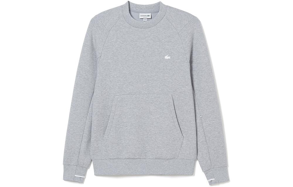

Толстовка мужская серебристо-серая Lacoste, серый