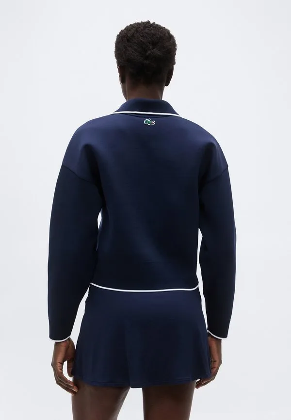 Толстовка Lacoste Sport Navy Blue — фото 3