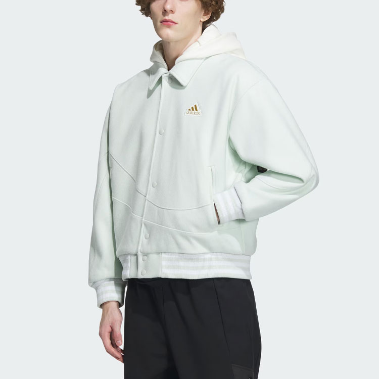 Куртка Adidas Crystal Blue из коллекции Год Дракона серии Китайского Нового года FW23 для мужчин — фото 3