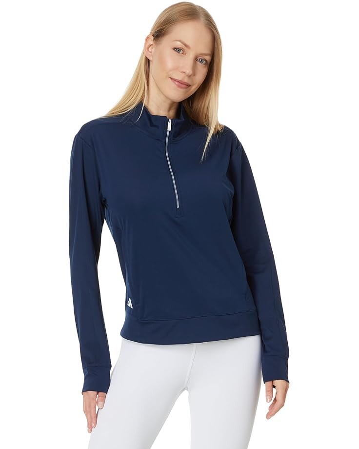 

Пуловер adidas Ultimate365 Quarter Zip Golf Pullover, цвет Collegiate Navy
