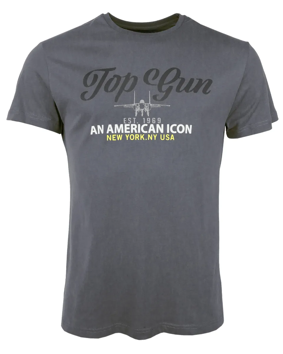 

Футболка TOP GUN "TG20212013", цвет морской волны