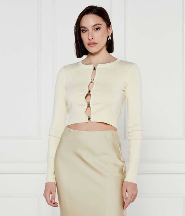 

Блуза Cropped fit Patrizia Pepe, бежевый