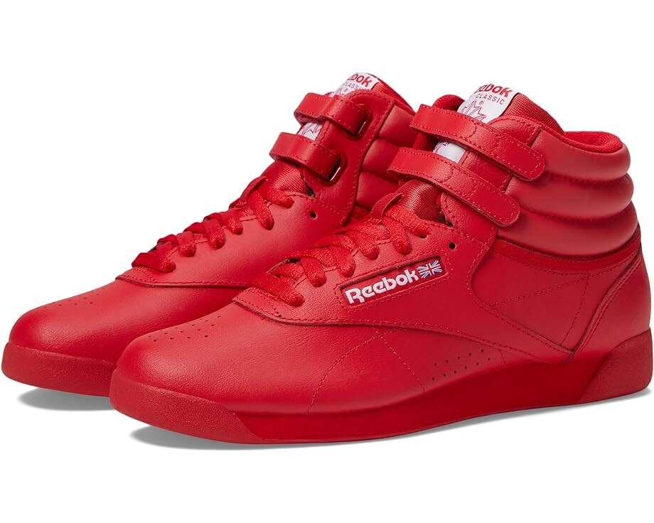 

Кроссовки Reebok Lifestyle Women's Freestyle Hi High Top, цвет Vector Red/White1