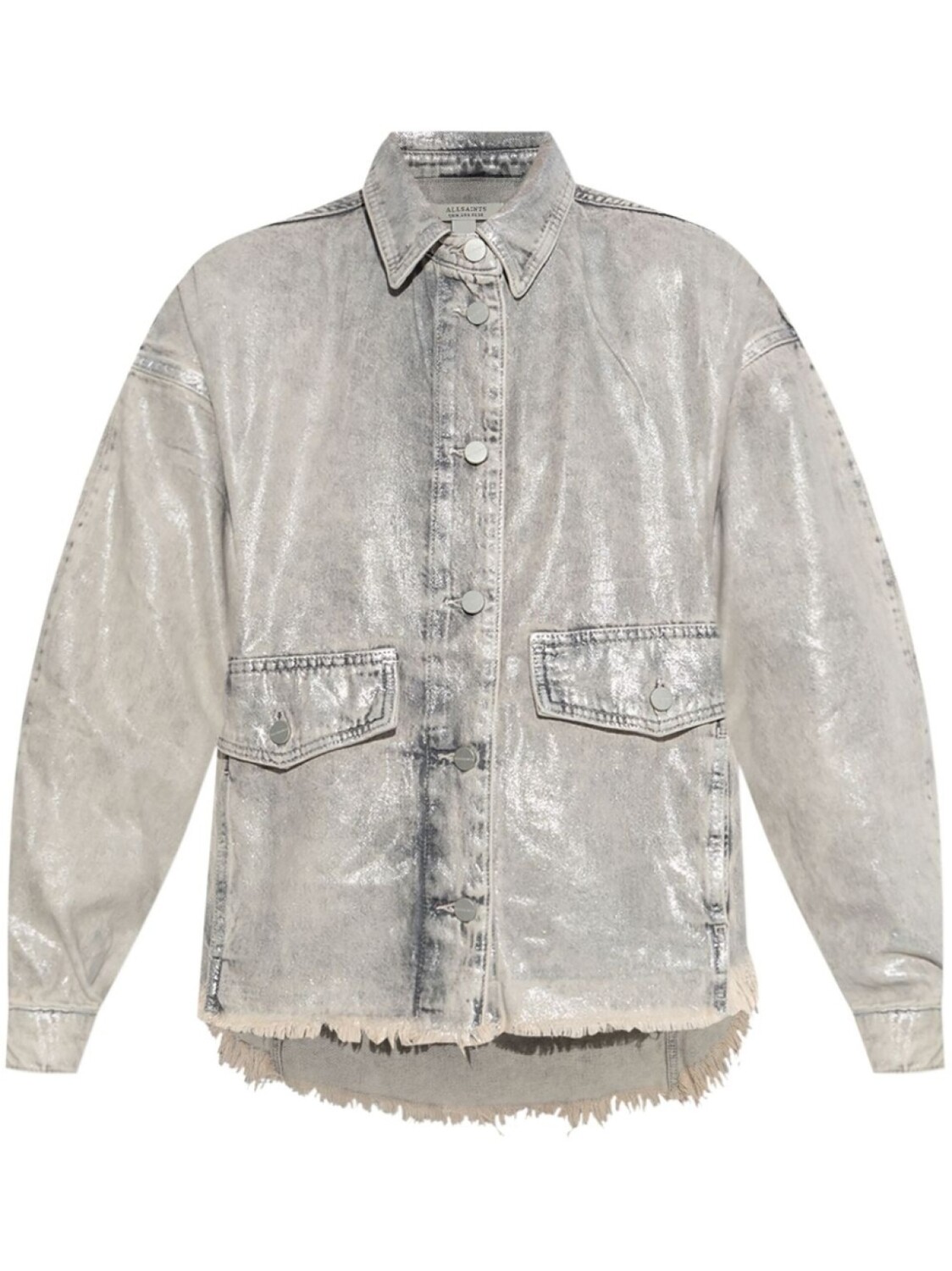 

Куртка Хетти AllSaints, серебряный