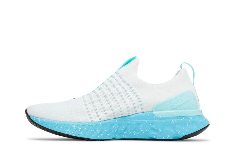 Кроссовки React Phantom Run Flyknit 2 'White Glacier Blue', белый — фото 3