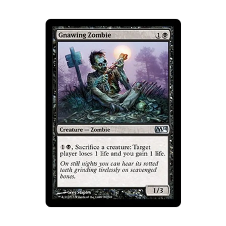 

CCG Грызущий зомби (U), MTG - Magic 2014