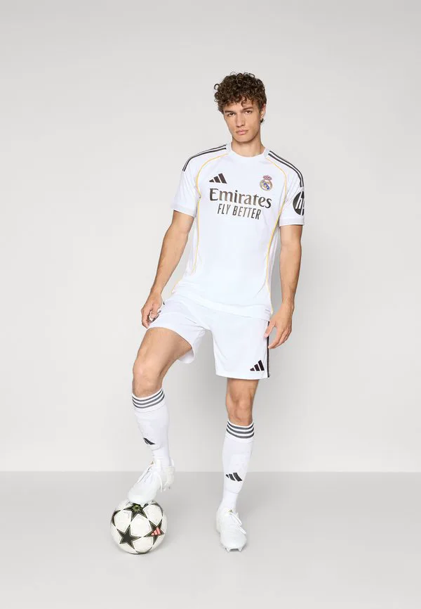 Домашняя футболка «реал мадрид» сезона 25/26 Adidas Performance, White — фото 2