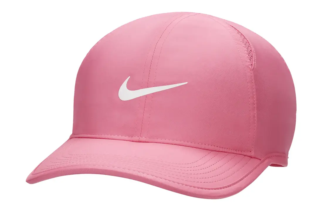 

Унисекс бейсболка Nike из полиэстера розовая