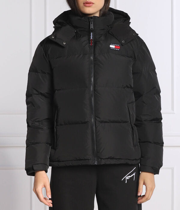 

Пуховик Regular fit Tommy Jeans, черный