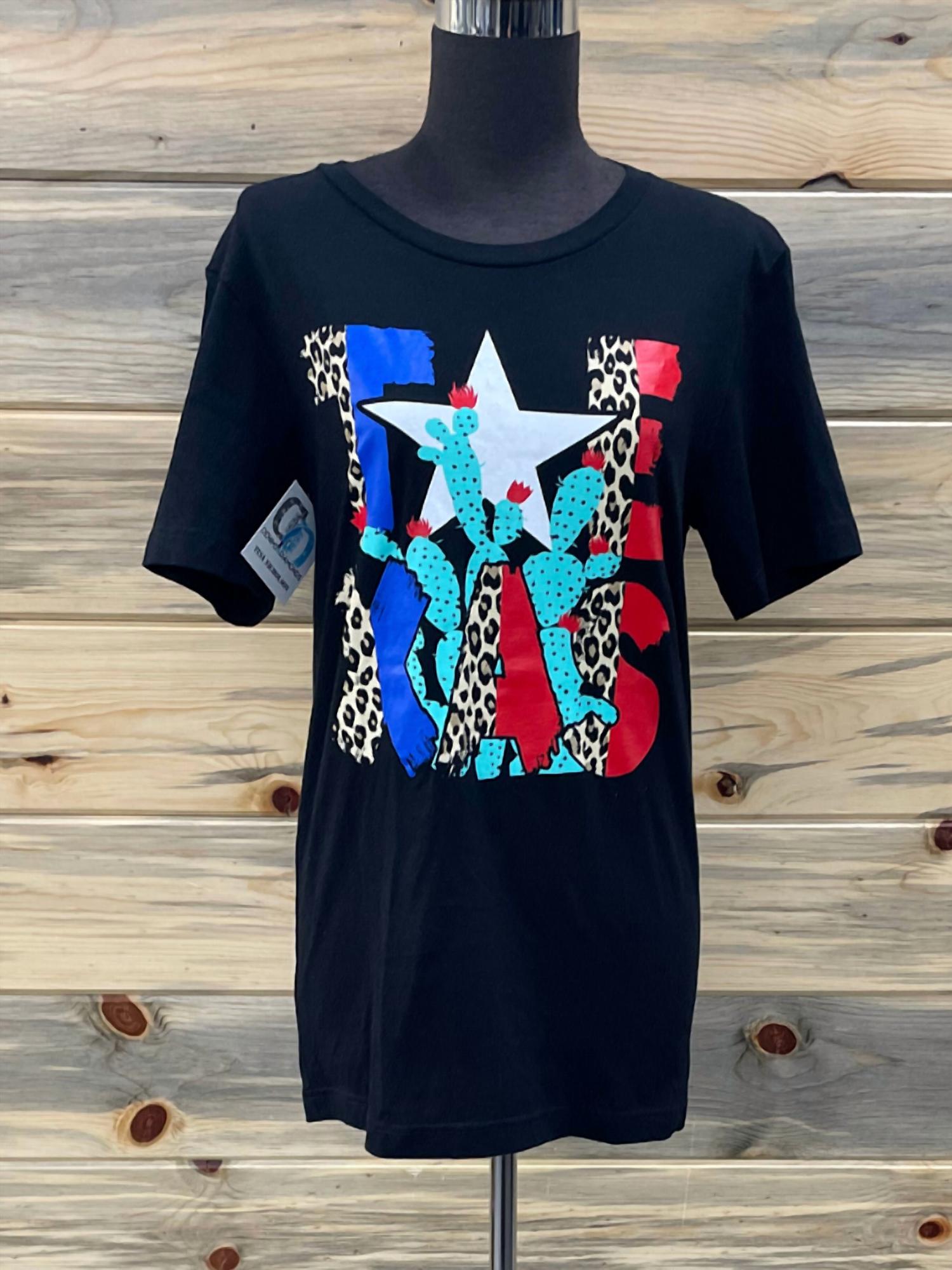 

Футболка Texas черного цвета Spirit to a Tee