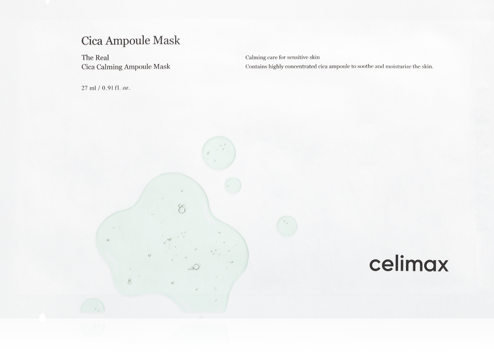 

Настоящая гидрогелевая маска с интенсивным успокаивающим эффектом Celimax, 25 мл