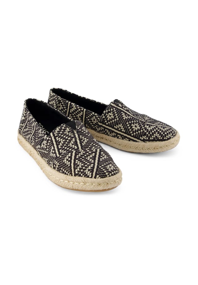 Веганские эспадрильи Toms, черный