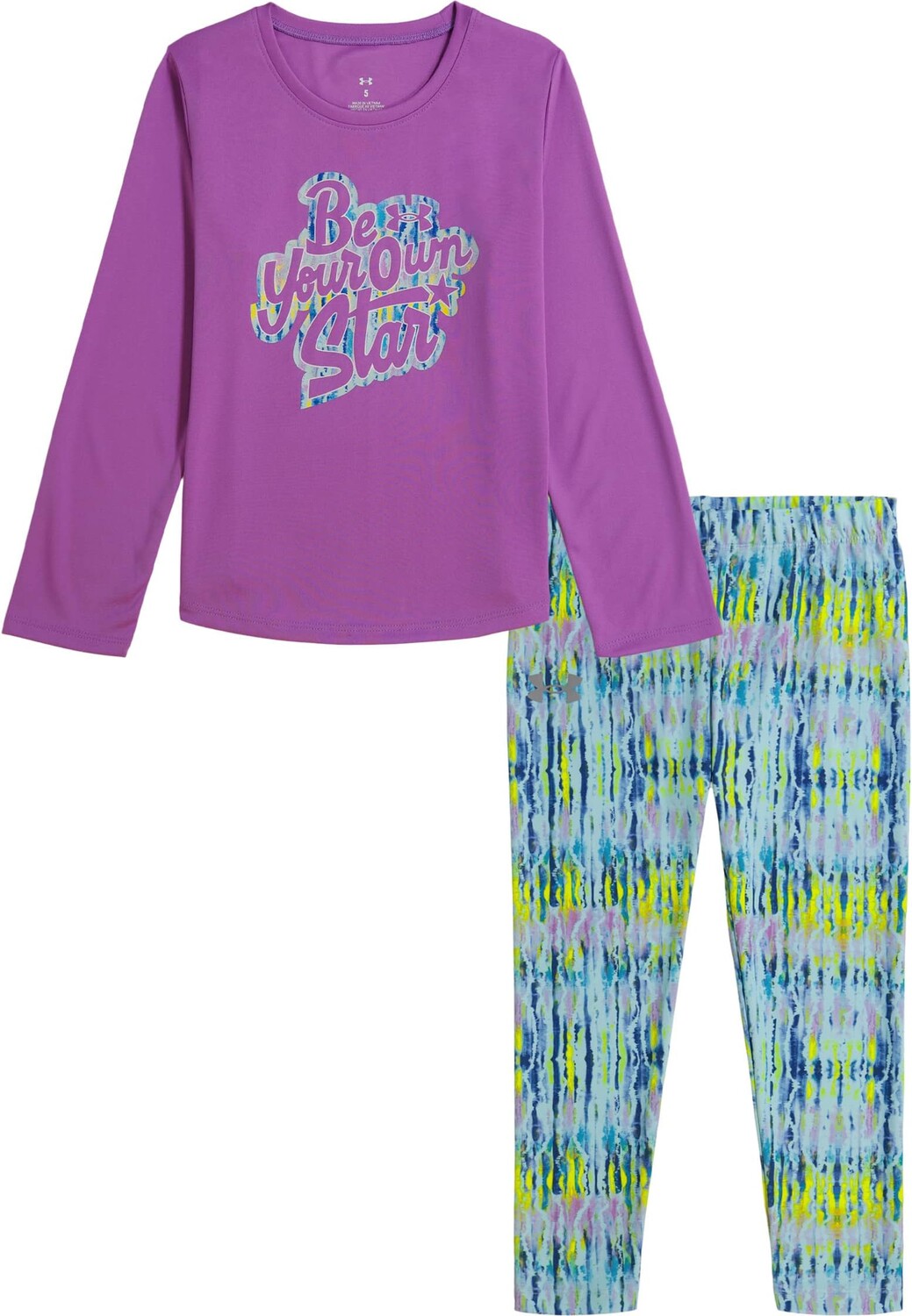 

Детский набор Under Armour Dye Tracks Leggings Set, цвет Lunar Purple