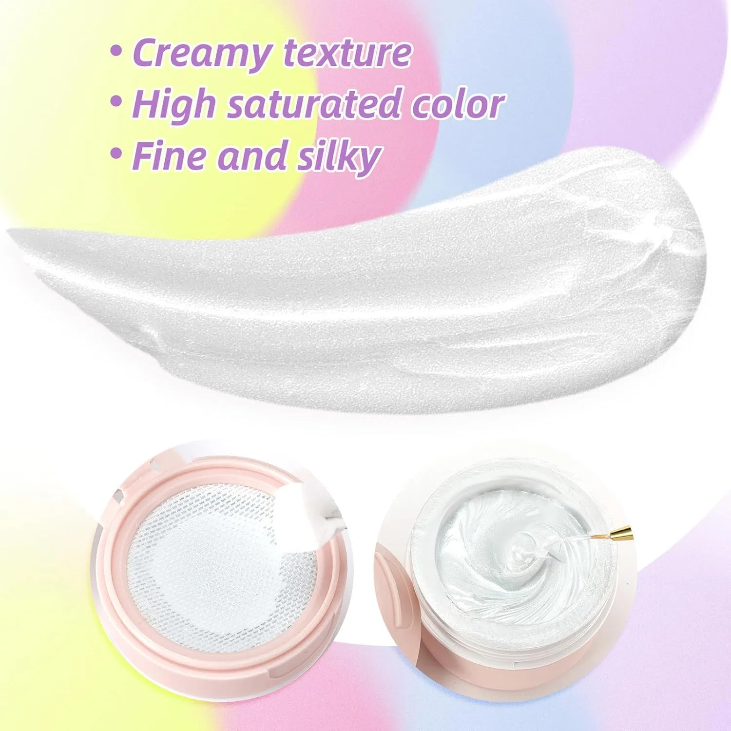 Гель для градиентного окрашивания ногтей Ombre Nails Aura Nails, 16 U-Shinein, 16 — фото 4