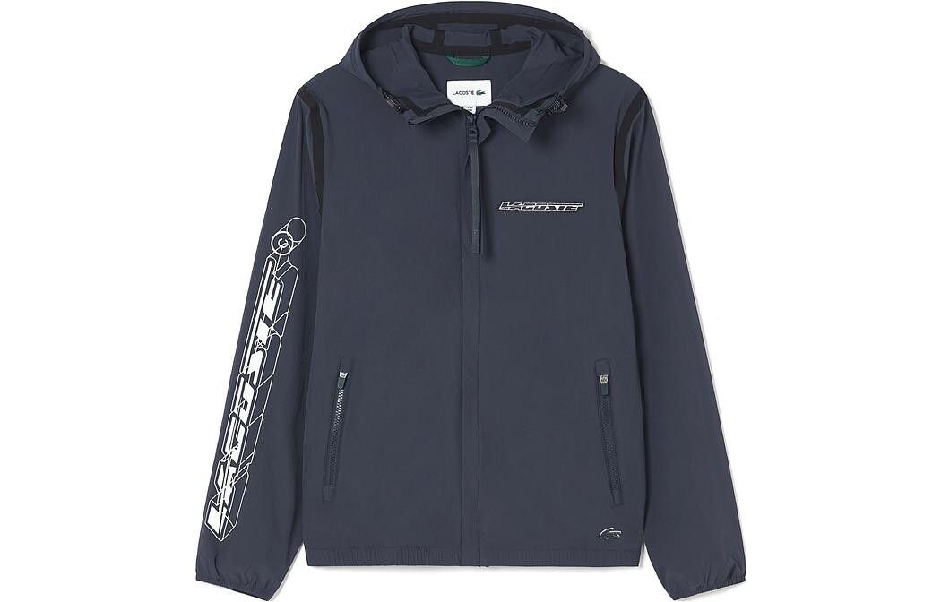

Куртка мужская темно-синяя Lacoste, темно-синий
