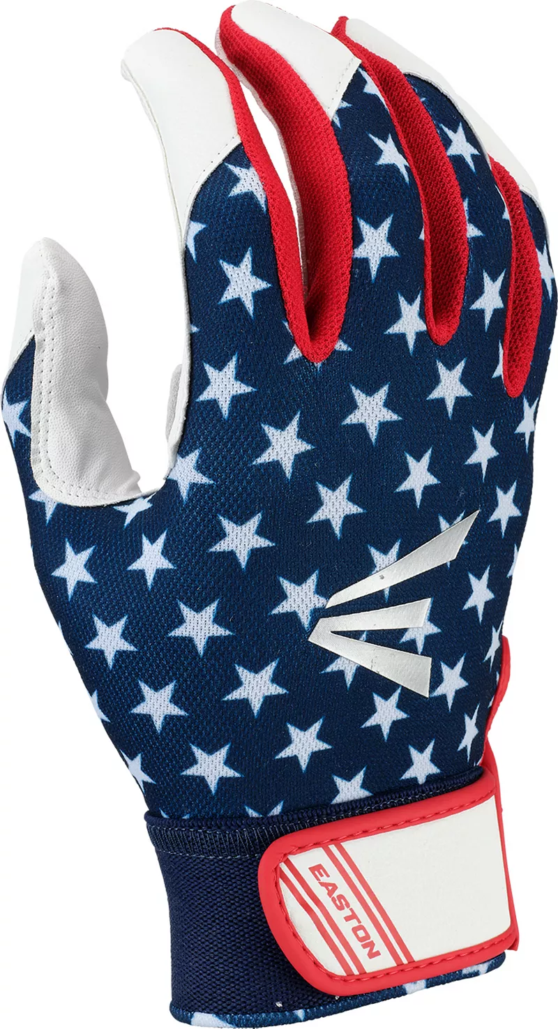 

Женские перчатки для софтбола Easton Game Ready Elite Easton Sports, цвет Red White Blue