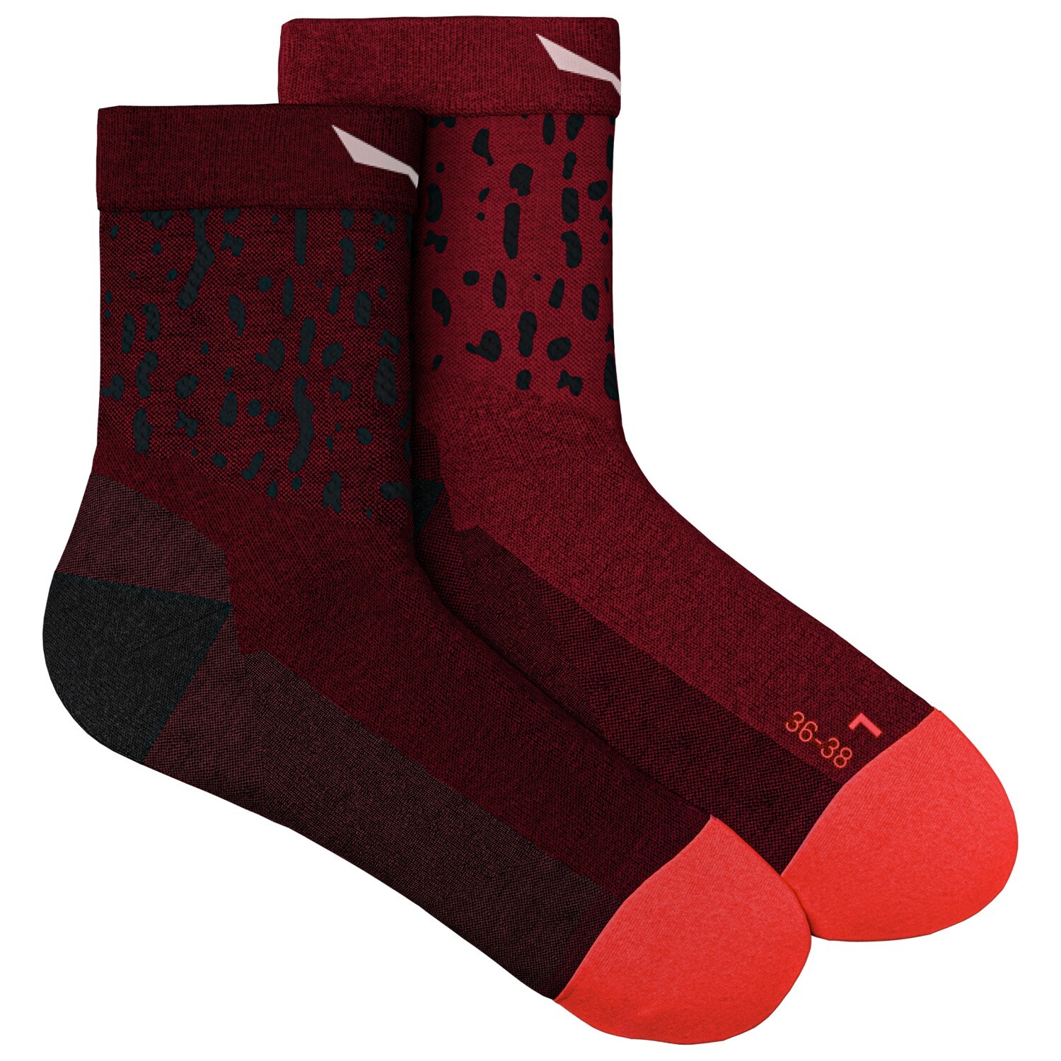

Походные носки Salewa Women's MTN TRN Sal AM QRT Sock, цвет Flame/1570