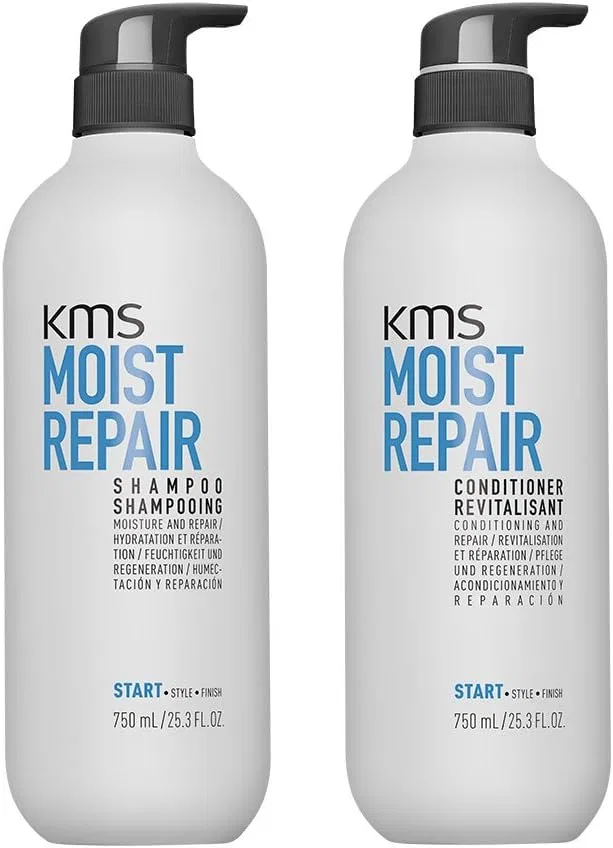 Набор шампунь и кондиционер KMS Moist Repair для сухих волос 750 мл Kms