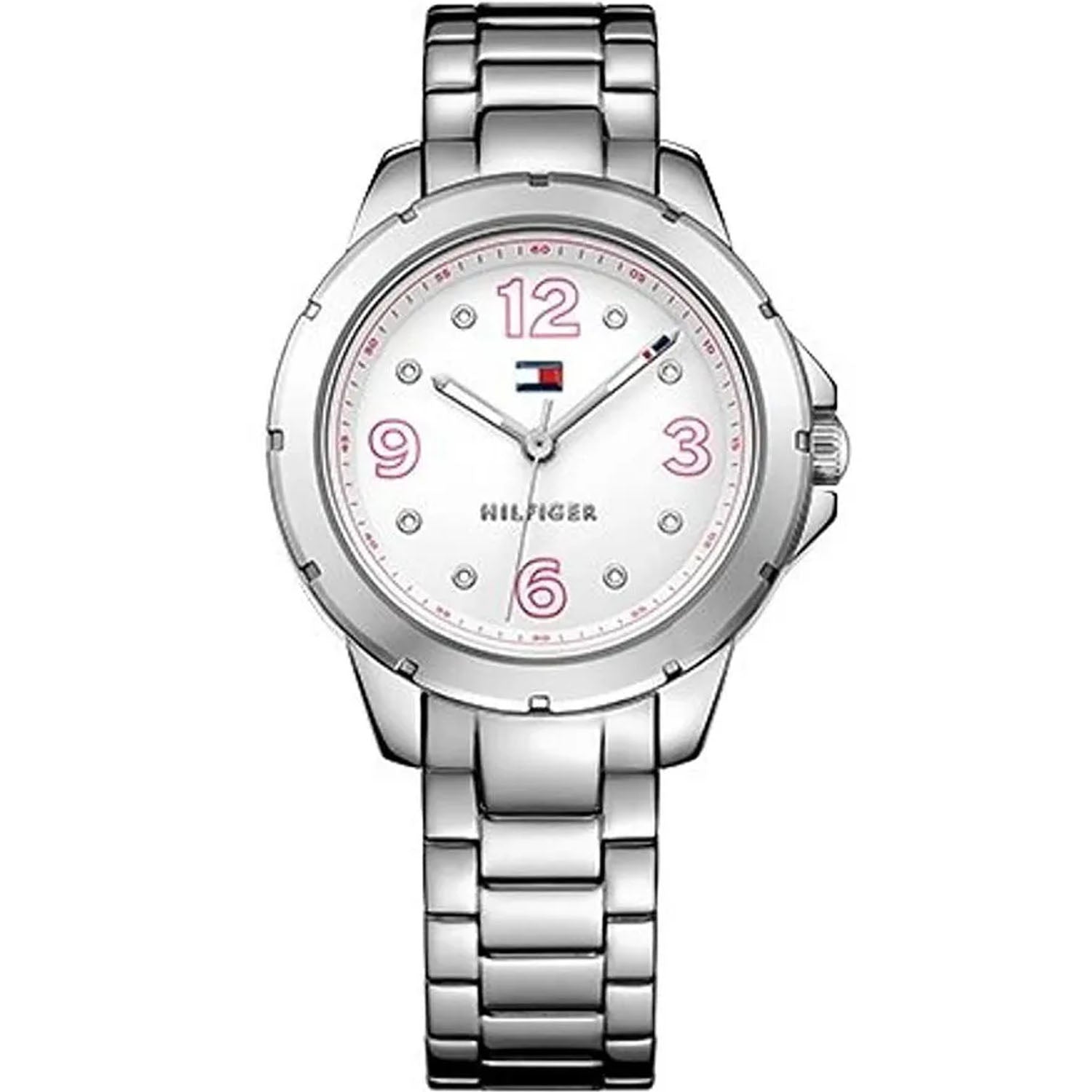 

Женские часы Tommy Hilfiger Communion с белым циферблатом