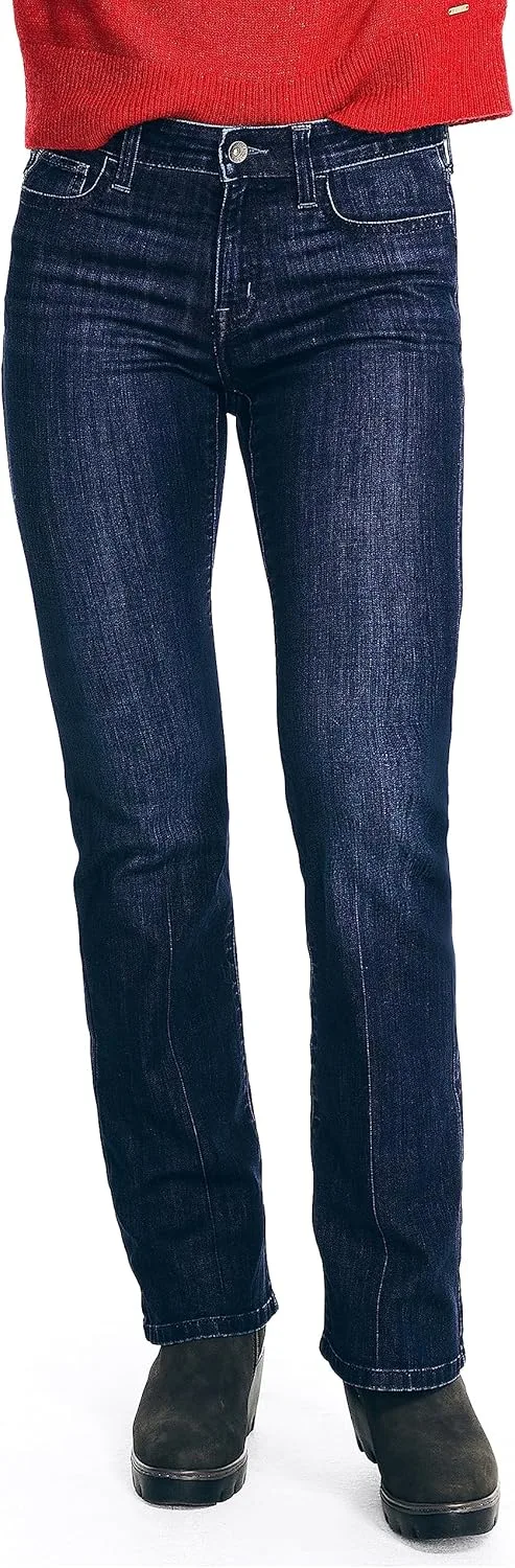 

Nautica Women's Jeans Co Sustainably Crafted True Flex Mid-Rise Bootcut