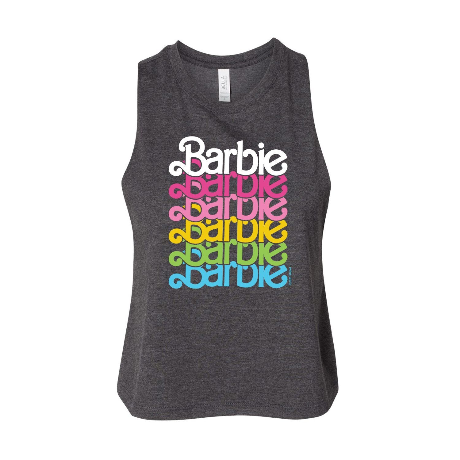

Укороченная майка Barbie с логотипом Rainbow для юниоров Licensed Character