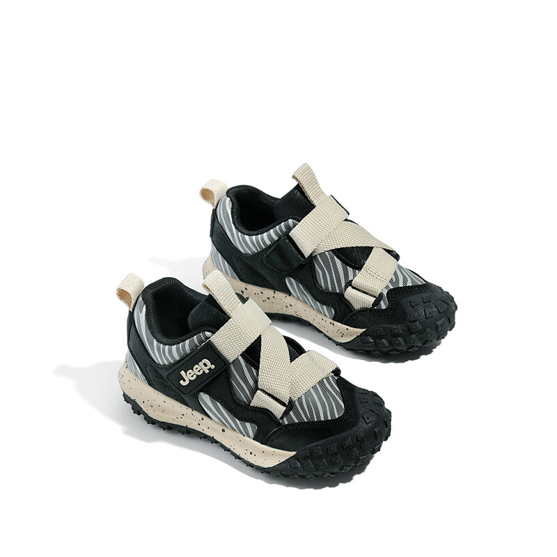 Кроссовки Jeep Kids Lifestyle Shoes Kids Low-top Beige/Black, бежевый/черный — фото 4