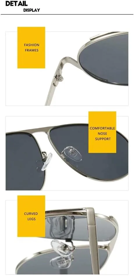 

Ретро металлические женские солнцезащитные очки, модные мужские солнцезащитные очки большого размера UV400, черные солнцезащитные очки цвета чая HYYZZC, Gold Tea