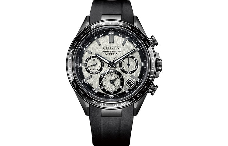 

CITIZEN Attesa Series светоактивированный кварцевый механизм титановый ремешок PU часы унисекс серебристый циферблат