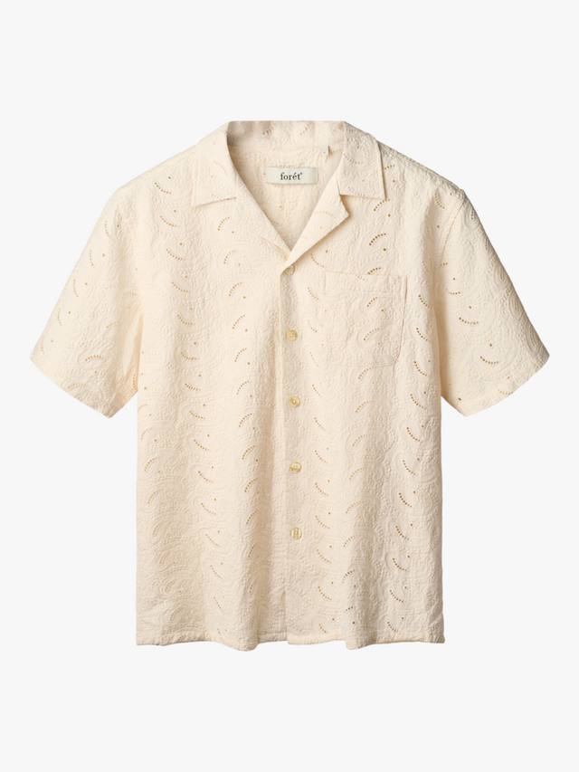 

Хлопковая рубашка Leo в стиле пейсли forét